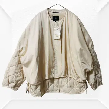 2366 w closet 레이어드 퀼팅 자켓