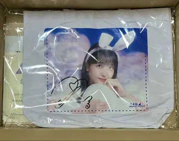 쿠보 시오리 친필 사인 토트백