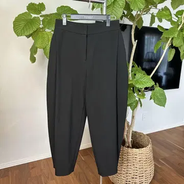 Calvin Klein 블랙 코쿤 와이드 팬츠 M