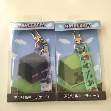 마인크래프트 Minecraft 아크릴 키체인 세트 미개봉 새상품