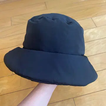 milsa 다운 안감 부착 햇 블랙 58cm