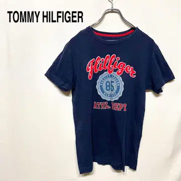 TOMMY HILFIGER T셔츠 반팔 레귤러 기장 크루넥