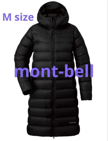 mont-bell 네쥬 다운 코트 Women's 블랙 M 사이즈