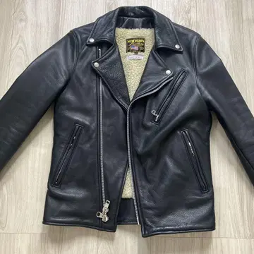 론 헤르만 vanson 더블 라이더 자켓 34