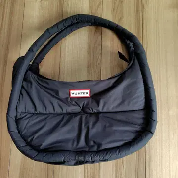 HUNTER 블랙 숄더백