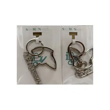 SAYMYNAME 세 고양이 키체인 iLy KeyRing