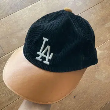 MLB 다저스 코듀로이 빈티지 야구 모자