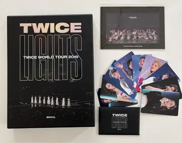 TWICELIGHTS DVD 트레이딩 카드 클리어 카드 포함