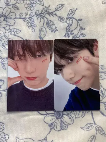 TXT 팬 라이브 수빈 MOAZONE 팬미팅 FC 혜택 트레이딩 카드