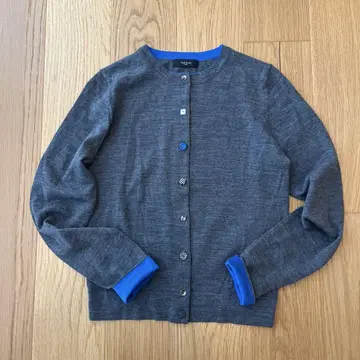 Paul Smith BLACK 이소재 버튼 가디건 얇은 소재 울