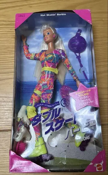 핫 스케이트 바비 더블 스케이트 바비 1995년