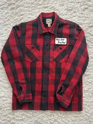 Schott 샷 셔츠 L 사이즈 빨검