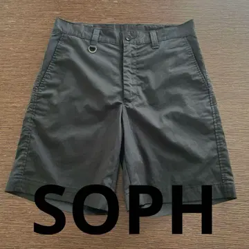 SOPH 블랙 숏팬츠