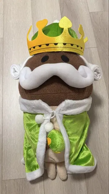 왕자님 버섯 봉제 인형 약 30cm
