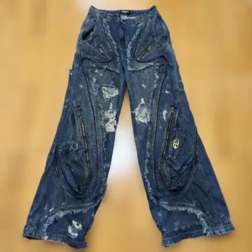 Personsoul Alian Dirty Denim Jeans