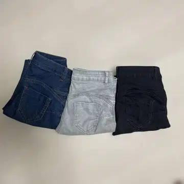 데님 팬츠 3세트 레깅스 calzedonia