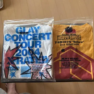 GLAY 티셔츠 2004 X-RATED 2000HEAVYGAUGE
