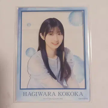 보쿠가 미타캇타 아오조라 나츠가스미 아크릴 카드 하기와라 코코하