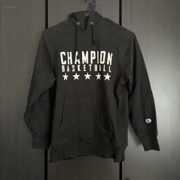 Champion 농구 후드티 S 사이즈 블랙