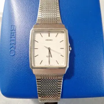 SEIKO 아날로그 손목시계 실버 메쉬 밴딩