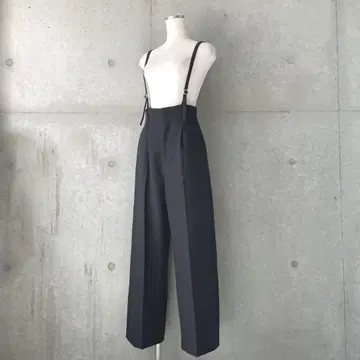 프로포션 바디 드레싱 BODYDRESSING 서스펜더 스트레이트 팬츠