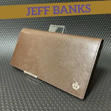 [ 새상품급 ] JEFF BANKS/제프 뱅크스 슬림 롱 지갑 남성용