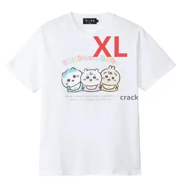 치이카와 치이카와Baby 티셔츠 XL 트리오