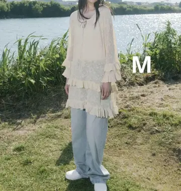 ZARA 포인트엘 니트 프릴 원피스
