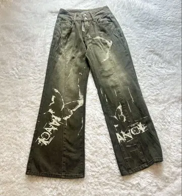 NASTY FANCY CLUB VLINDER PRINTED PANTS