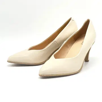 nouer  스틸레토 펌프스 아이보리 size38