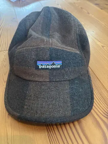 patagonia 울 혼방 체크 캡