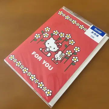 헤이세이 레트로 1999 헬로키티 엽서 키티 산리오