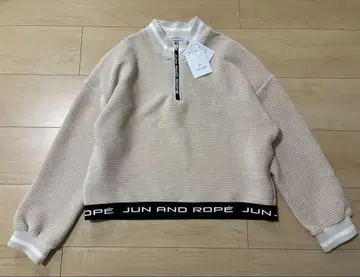 새상품, 택 포함 JUN AND ROPE 베이지 상의