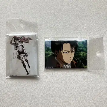 진격의 거인 리바이 이백경 캔뱃지