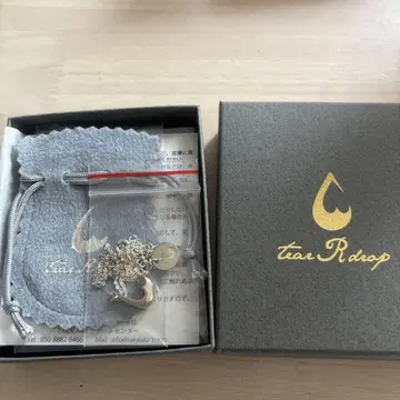 TearRdrop 실버 목걸이