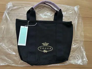 TOCCA 블랙 나일론 토트백