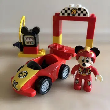 새상품급 미키의 레이스장 LEGO 듀플로 레이서