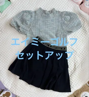 에이미 골프 트위드 셋업