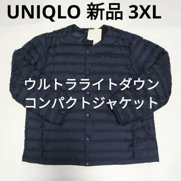 새상품 3XL 유니클로 울트라 라이트 다운 컴팩트 자켓 네이비