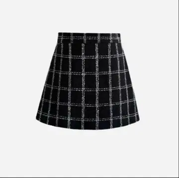 sheller 5th check tweed culottes