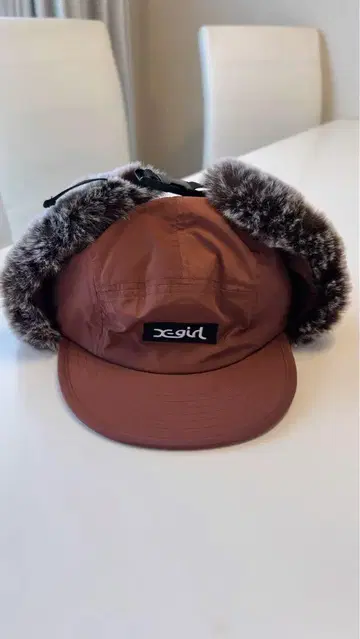 xgirl 퍼 플라이트 캡 ONE SIZE 브라운