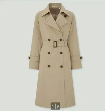 유니클로 트렌치코트 S 사이즈