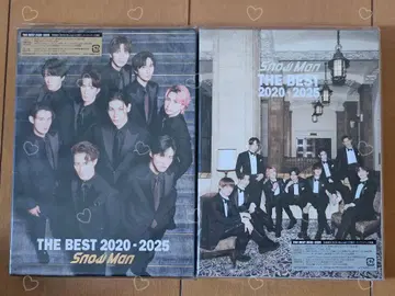 Snow Man THE BEST 2020-2025 초회 A B