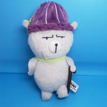 원피스 봉제 인형 하이킹 베어 키링 레트로