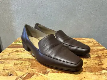 브라운 슬립온 로퍼 23cm