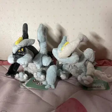 [ 새상품급 ] 포켓몬 핏 블랙큐레무/화이트큐레무 봉제 인형