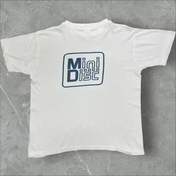 90s 00s SONY MiniDisc MD 프로모션 t셔츠 레어