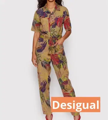 데시구알 Desigual 텐셀 카모 플라워 올인원