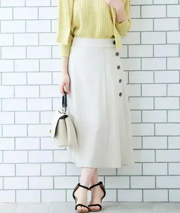 le.coeur blanc 여성용 스커트 르 쿠르 블랑