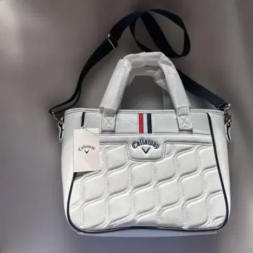 미사용 택 포함 Callaway 2way 미니 토트백 자수 로고